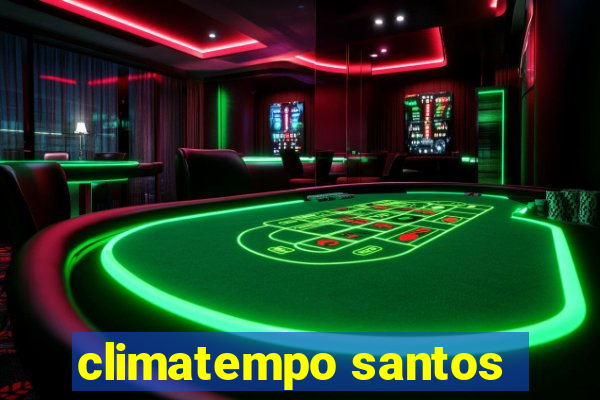 climatempo santos